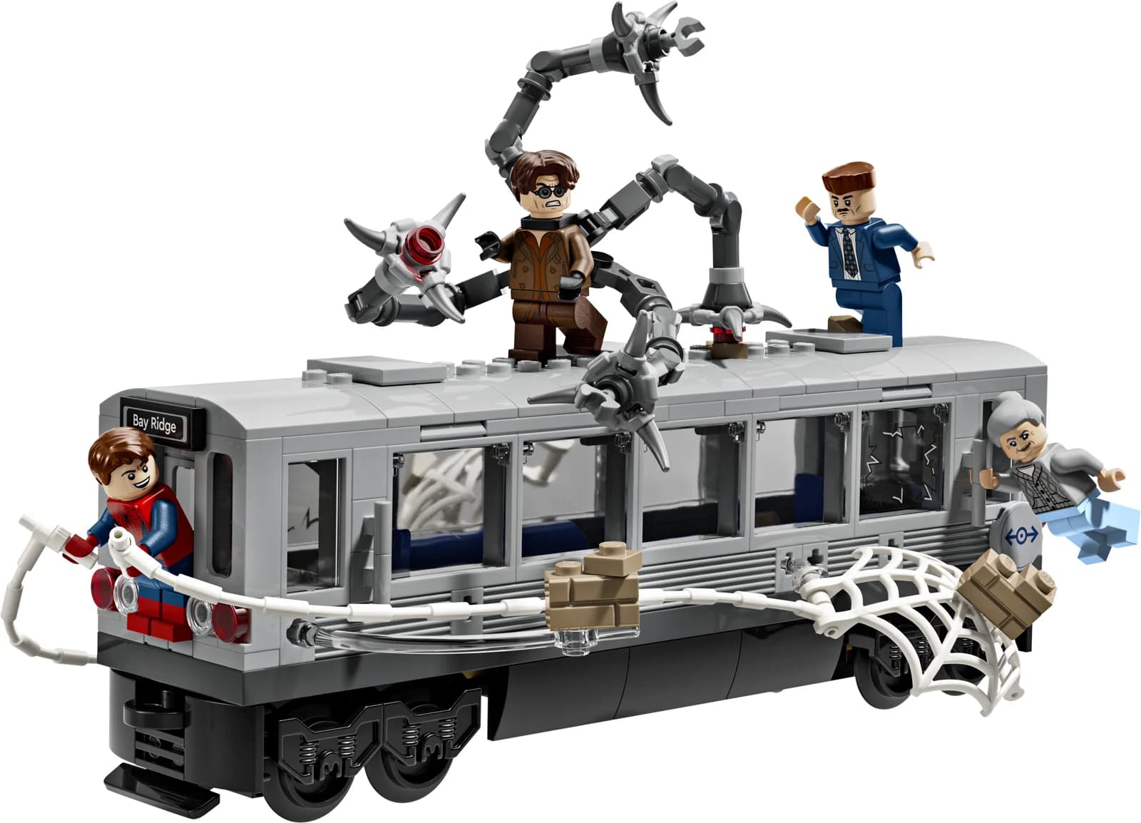 Preview: LEGO 76321 Retiring: Doc Ock Subway Train Out of Stock (Retiring)